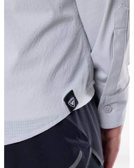 Rossignol Gray Ventilation Long-Sleeve Shirt