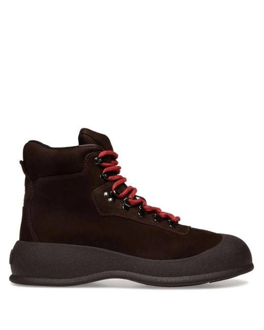 Bally Brown Frei Snow Boots for men