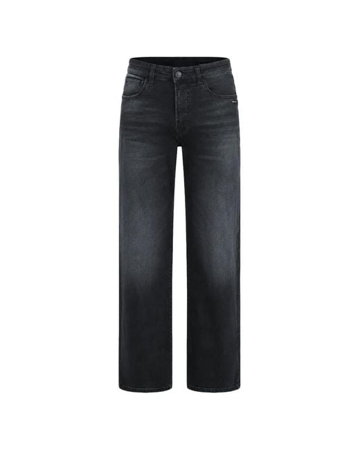Gang Blue 94Jul Faded-Effect Jeans