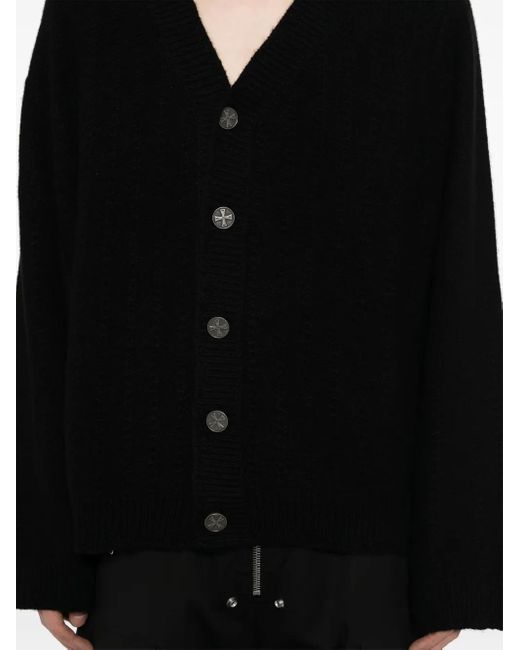 メンズ Enfants Riches Deprimes Vネック カーディガン Black