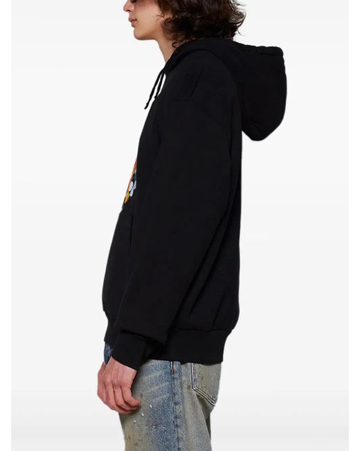 Givenchy Blue Psychedelic Hoodie for men