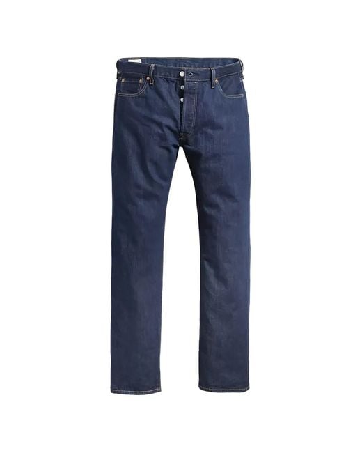 Vaqueros Rectos 501 Original Levi's de hombre de color Blue