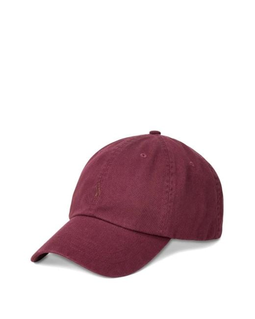Polo Ralph Lauren Purple Garment Dyed Cap for men