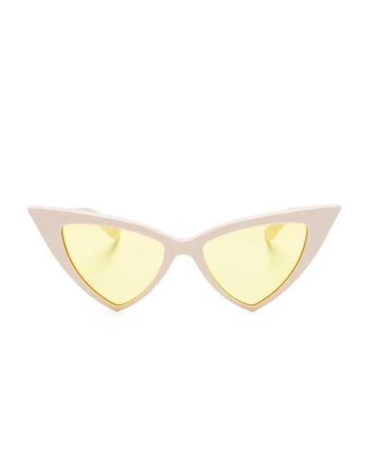 Alexander McQueen キャットアイ サングラス Natural