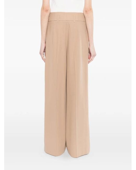 James Perse Natural Pleated Trousers
