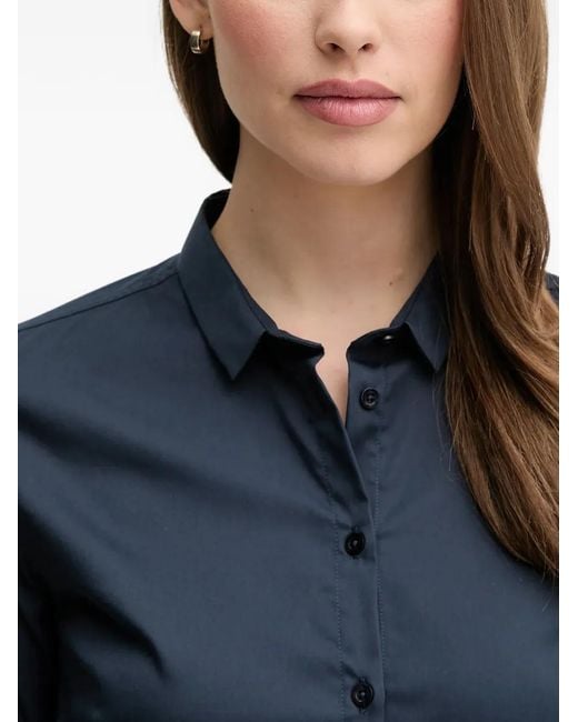 Mos Mosh Blue Mmtilda Button-Up Shirt