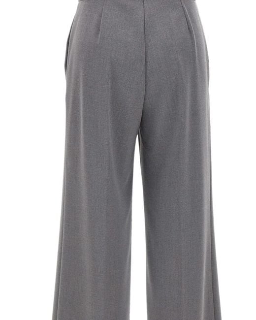 Kaos Gray Wide-Leg Palazzo Pants