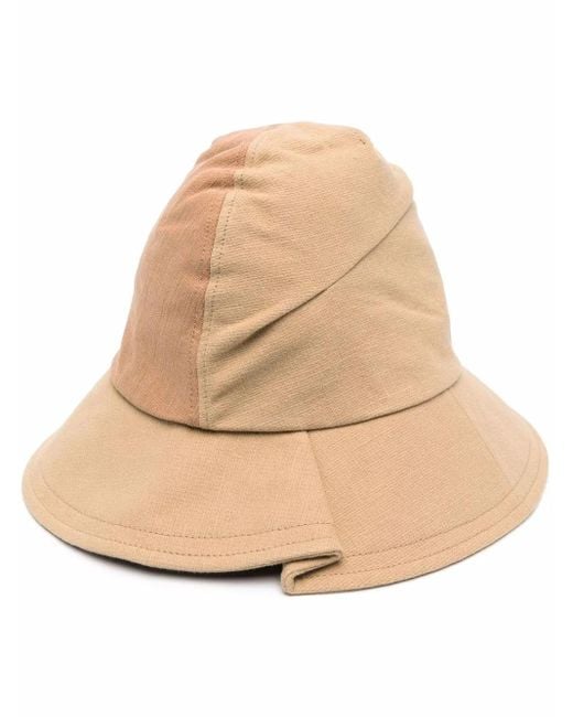 Adererror Natural Two-Tone Design Hat for men