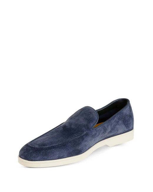 Doucal's Blue Mocassins Adler for men