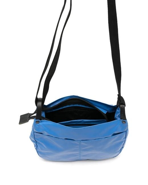 Jack Gomme Blue Adjustable-Strap Shoulder Bag