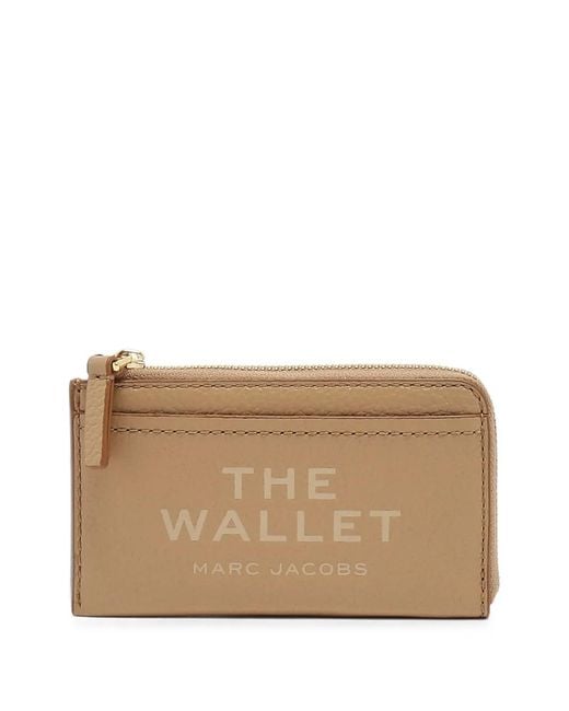 Marc Jacobs Natural The Leather Top-Zip Multi Wallet