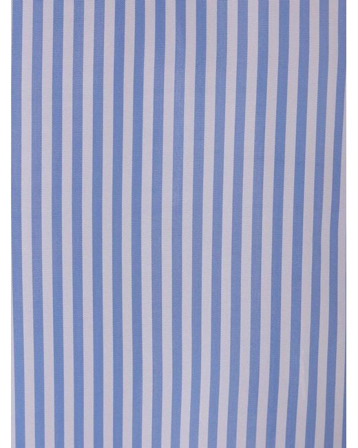 Comme des Garçons Blue Striped Shirt for men
