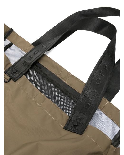 OFF GRID Natural Detachable-Pouch Tote Bag