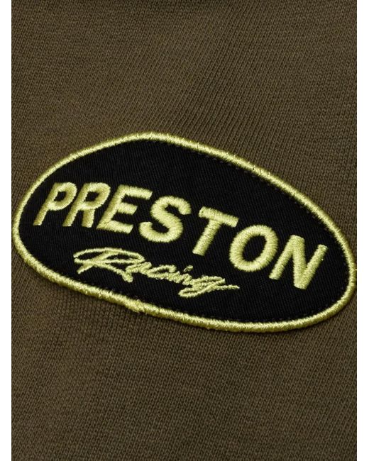 Felpa Preston Racing Con Applicazione Teschio di Heron Preston in Green da Uomo