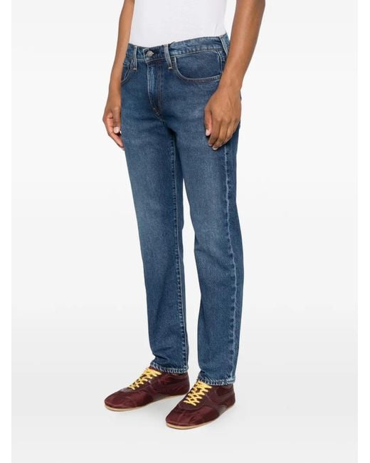 Levi's Blue Jean 502 Taper À Patch Logo for men