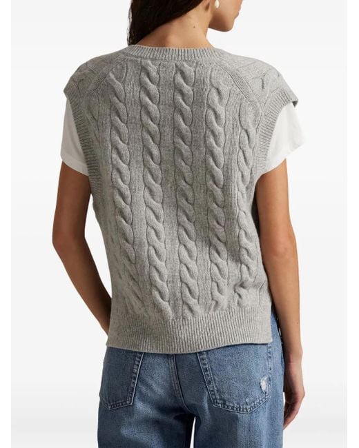 Gilet di Polo Ralph Lauren in Gray