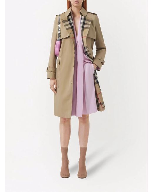 Burberry Natural Cotton Trench Coat