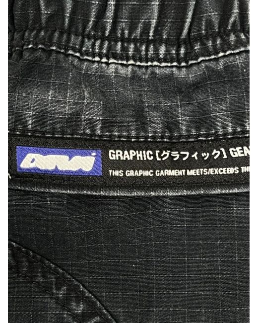 DevÁstates Blue Webbing-Belt Cargo Shorts for men