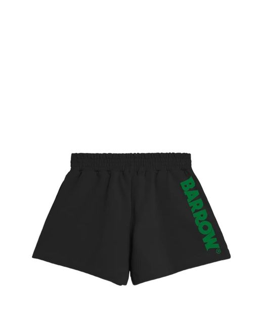Barrow Black Elasticated Shorts