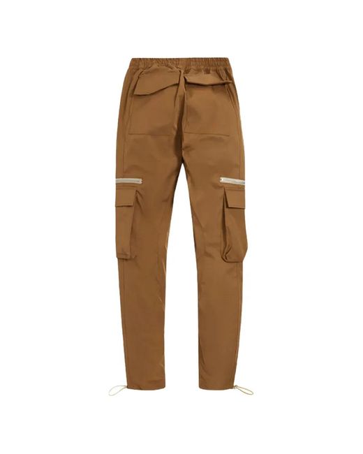 Rhude Natural Cargo Trousers for men