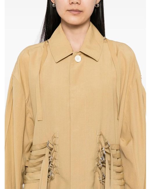 Undercover Natural Belted Coat