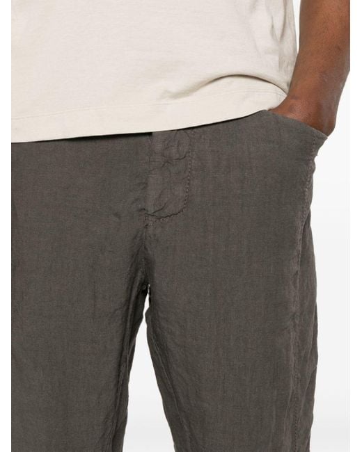 Pantalon fuselé à détails de coutures Transit pour homme en coloris Gray
