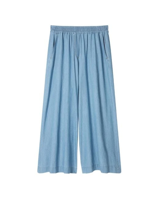 Paul Smith Blue Elasticated Trousers