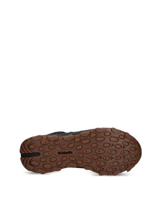 Columbia Black Logo-Detail Lace-Up Boots for men