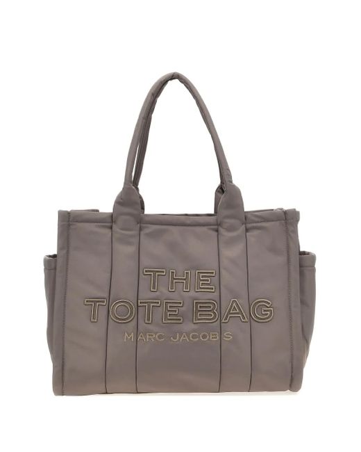 Marc Jacobs Gray Large The Puffy Tote Bag