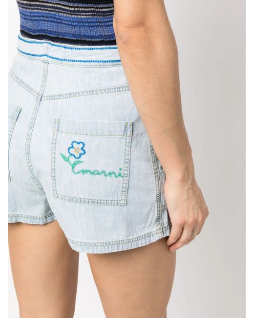 Marni Blue Shorts