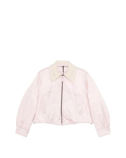 Luisa Cerano Pink Reversible Padded Jacket