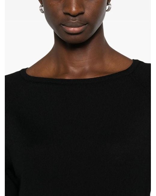 Daniele Fiesoli Black Long-Sleeve Sweater
