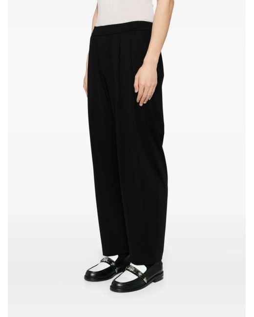 CROQUIS Black Drawstring Trousers for men