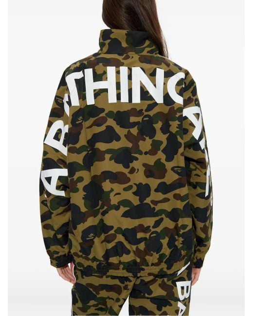 Sudadera 1St Camo Shark A Bathing Ape de color Green