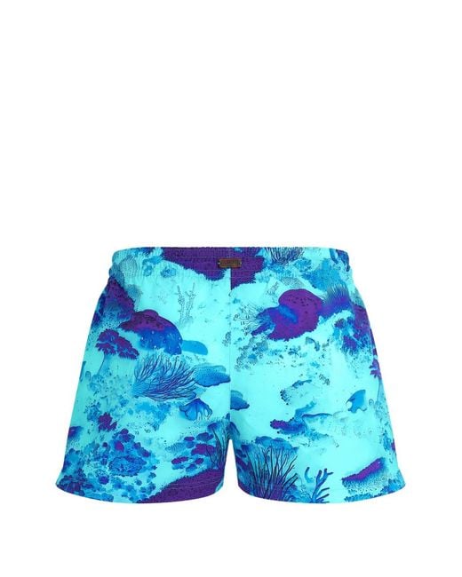 Vilebrequin Blue Coral Reef Swim Shorts