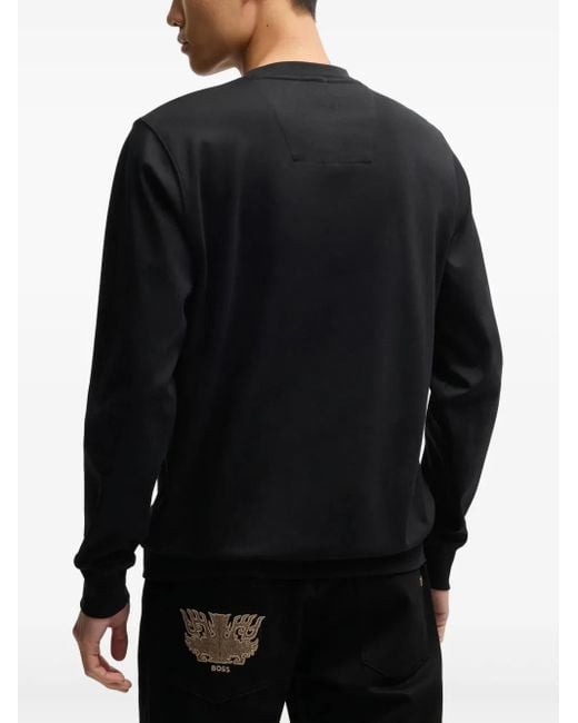 X Creation Of The Gods Felpa di Boss in Black da Uomo