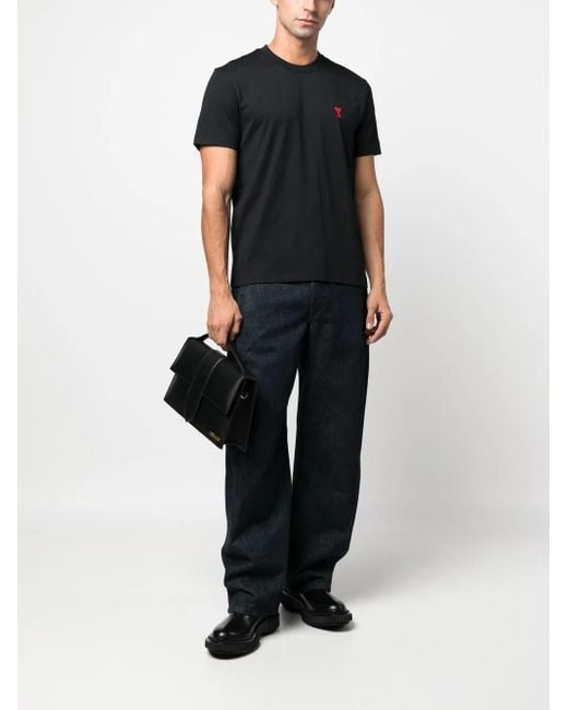 AMI Black Topwear