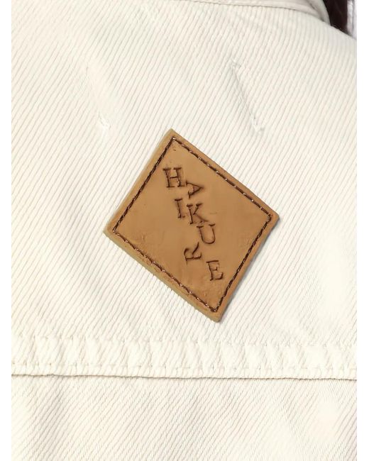 Haikure Natural Buttoned Denim Shirt