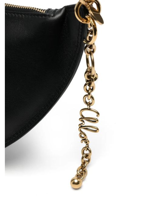 Chloé Black Icons Leather Shoulder Bag