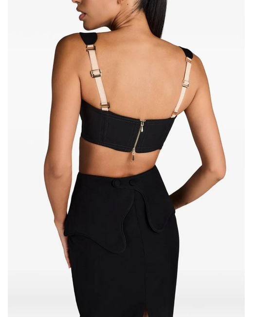 MARK-OFF Black York Peplum Belt