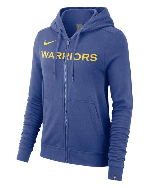 メンズ Nike Wonba Golden State Warriors Spotlight パーカー Blue