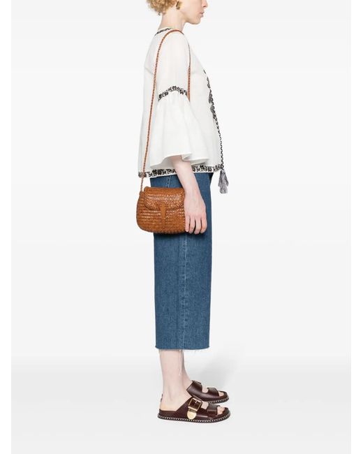 Dragon Diffusion Brown Mini City Shoulder Bag