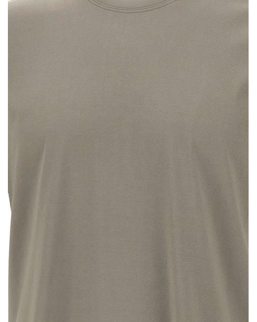 Diktat Gray Short-Sleeve Crew-Neck T-Shirt for men