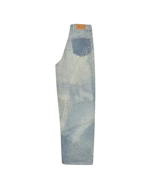 Samsøe & Samsøe Blue Textured Jeans