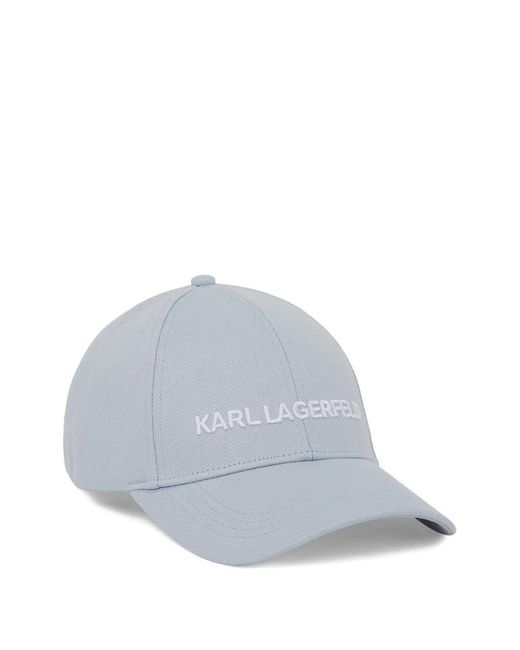 Karl Lagerfeld White K/Essential Cap