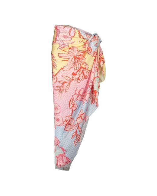 Mary Katrantzou Pink Elba Pareo