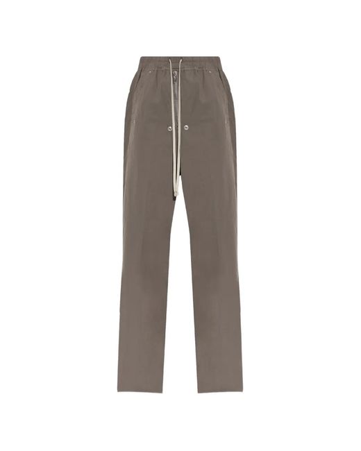 Rick Owens Gray Geth Belas Trousers