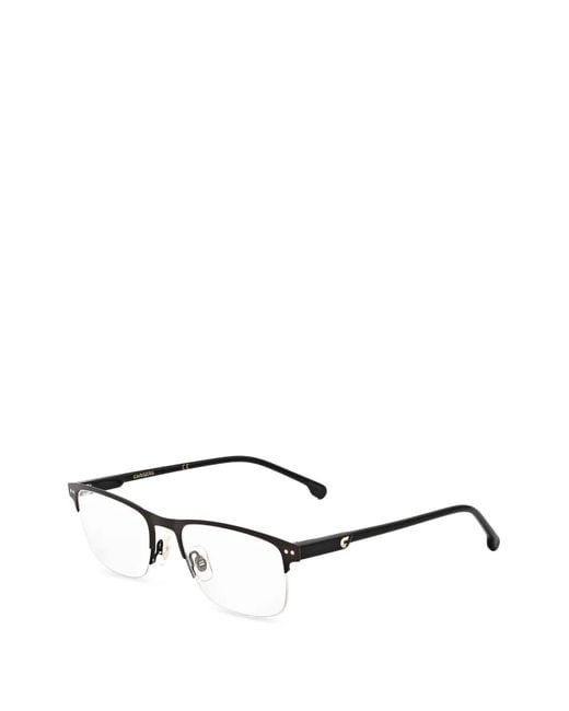 Carrera White Browline-Frame Glasses for men