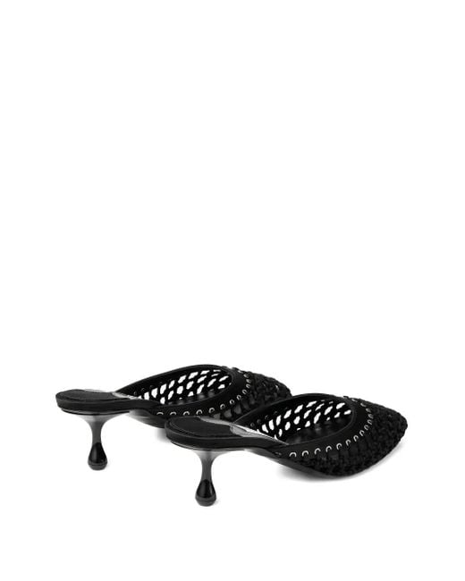 Jimmy Choo Black 50Mm Pixie Mules