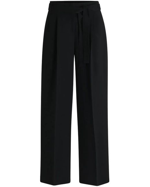 Boss Black Creased Tailored Trousers